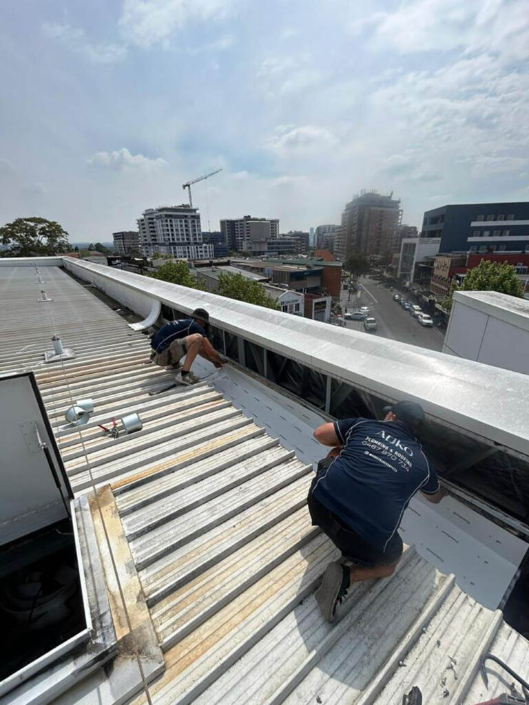 government roof repairs